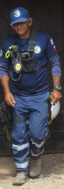 Rodrigo Galeas, fundador e instructor de ONG Rescate Tarapacá
